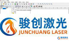 激光打標機打圓弧型文字教程