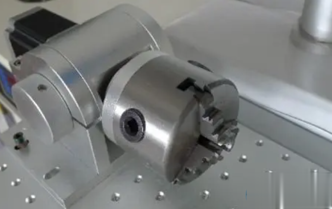 激光打標機怎么打圓柱型的工件(圖2)