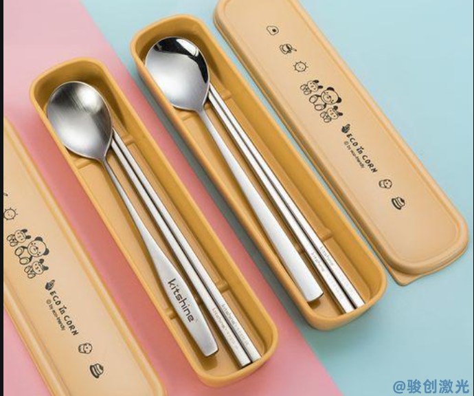 餐具加工用什么激光打標(biāo)機(圖4)