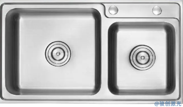 水槽洗碗池加工用什么激光打標機(圖3)