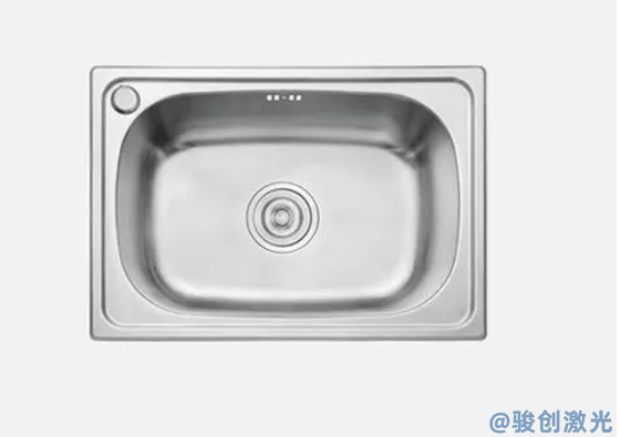 水槽洗碗池加工用什么激光打標機(圖4)