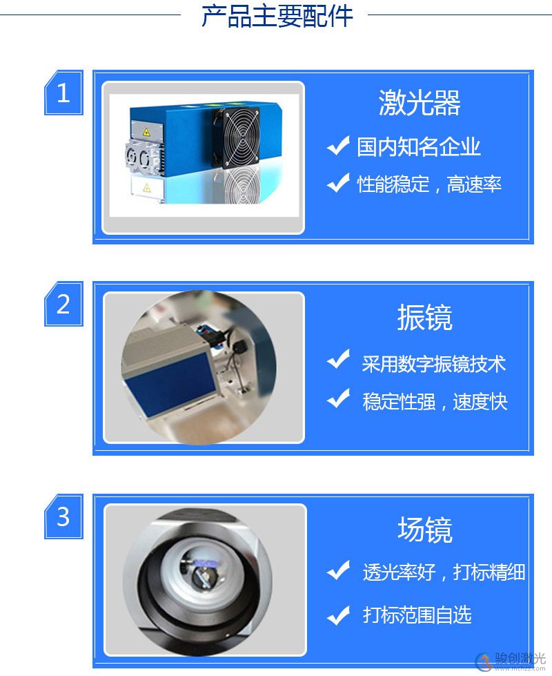 JC-CO2-30 塑料材質二氧化碳激光打標機(圖4)